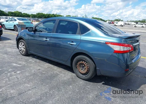 2014 Nissan Sentra Sv из США, поврежденный, VIN 3N1AB7AP4EY337919